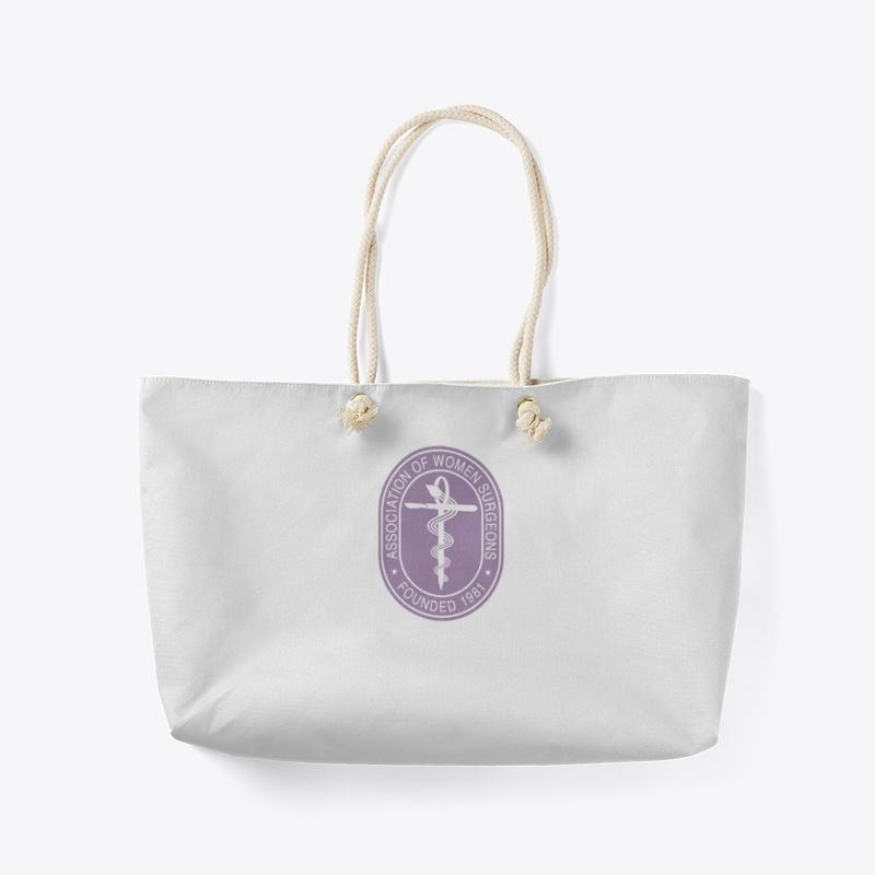 White Weekend Tote