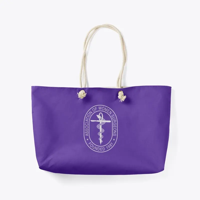 Purple Weekend Tote